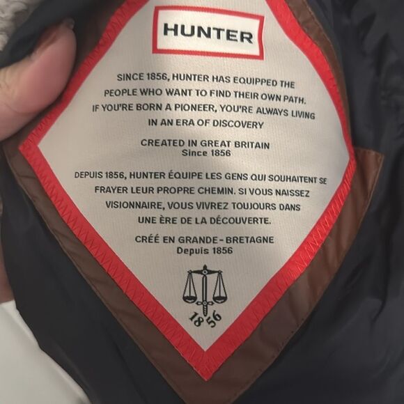 NWT-HUNTER- admiral coffee puffer jacket- coffee/ brown color-Women's size Small - Picture 14 of 16